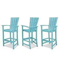 Algopix Similar Product 17 - POLYWOOD Quattro 3 Piece Bar Set