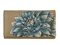 Algopix Similar Product 16 - Dreamy Dahlia Multi Pocket Clutch