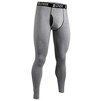 Algopix Similar Product 7 - 2UNDR Mens Long John Heather Grey
