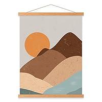 Algopix Similar Product 5 - 18x24 Poster Frame Magnetic Light Wood
