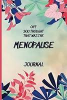 Algopix Similar Product 8 - Menopause Journal Collage Ruled To