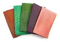 Algopix Similar Product 19 - Pack of 5 woven brocade fabric for