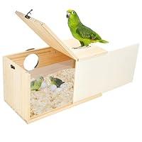 Algopix Similar Product 4 - CooShou Parakeet Nesting Box Cockatiel