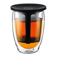 Algopix Similar Product 8 - Bodum Tea Strainer with 12 Ounce Double