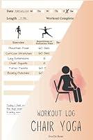 Algopix Similar Product 20 - Chair Yoga Fitness Journal A Simple