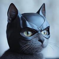 Algopix Similar Product 17 - 3D Vikings Batcat Mask  Hilarious