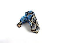 Algopix Similar Product 9 - Blue Necktie with Blue Black and