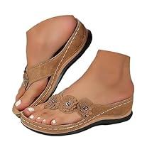 Algopix Similar Product 1 - WAJCSHFS Orthopedic Sandals for Women