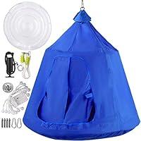 Algopix Similar Product 2 - OrangeA Hanging Tree Tent Blue Hanging