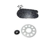 Algopix Similar Product 16 - Black ORing Chain and Sprocket Kit