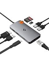 Algopix Similar Product 1 - Spigen 8in1 USB C Hub Multiport