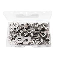 Algopix Similar Product 10 - binifiMux 50pcs 1420 x 12 Hex Bolts