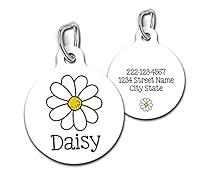 Algopix Similar Product 7 - Daisy Pet ID Tag for Cats and Dogs