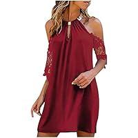 Algopix Similar Product 2 - Ganfancp Casual Summer Dress for