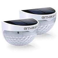Algopix Similar Product 7 - OTHWAY Solar Fence Post Lights Wall