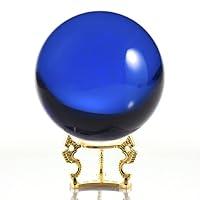 Algopix Similar Product 19 - Amlong Crystal Blue Crystal Ball 150mm