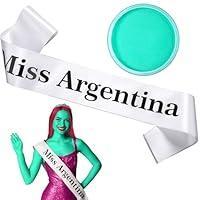 Algopix Similar Product 5 - Yinkin 2 Pcs Halloween Miss Argentina