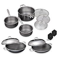 Algopix Similar Product 2 - HexClad 12 Piece Hybrid Stainless Steel