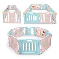 Algopix Similar Product 1 - Kidzone Interactive Baby Playpen 8