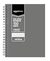 Algopix Similar Product 13 - Amazon Basics Wide Ruled Wirebound