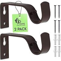 Algopix Similar Product 3 - GB Home Curtain Rod Bracket Fits Up to