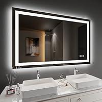 Algopix Similar Product 1 - Amorho LED Bathroom Mirror 48x 30