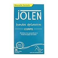 Algopix Similar Product 15 - Jolen Facial Strip Wax - 16 Strips
