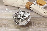 Algopix Similar Product 13 - Pampa Bay Porcelain Silver Acorn Dish