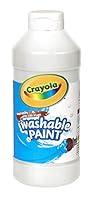 Algopix Similar Product 9 - Crayola Washable Paint, White, 16 oz.