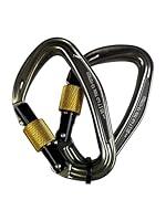 Algopix Similar Product 2 - Hunter Safety HSS-ZIP2 Carabiner, 2-Pack