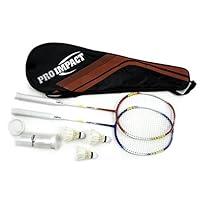 Algopix Similar Product 2 - Pro Impact Badminton Set Aluminum Head