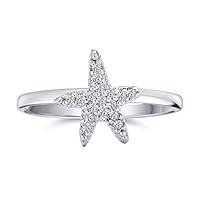 Algopix Similar Product 4 - Tiny Pave Cubic Zirconia CZ Nautical