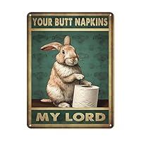 Algopix Similar Product 15 - Your Napkins Retro Metal Tin Sign