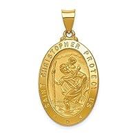 Algopix Similar Product 18 - IceCarats 14K Yellow Gold Saint