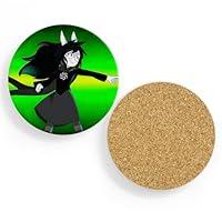 Algopix Similar Product 17 - Homestuck Sandstone Coaster - Jade