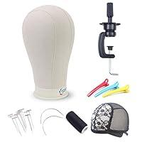 Algopix Similar Product 13 - Eerya Wig Head Canvas Block Head 23