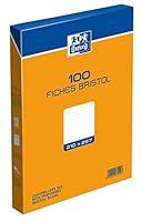 Algopix Similar Product 11 - Oxford Bristol Card A4 100 Sheets White