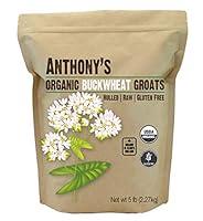 Algopix Similar Product 4 - Anthony's Organic Buckwheat Groats