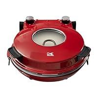 Algopix Similar Product 13 - Kalorik Hot Stone Pizza Oven Red PZM