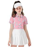 Algopix Similar Product 4 - Soneven Girls Short Sleeve Golf Polo