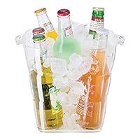 Algopix Similar Product 20 - OGGI Acrylic Square Ice Bucket  Clear