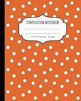 Algopix Similar Product 15 - Polka Dot Composition Notebook Cute