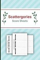 Algopix Similar Product 14 - Scattergories Score Sheets The