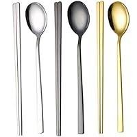 Algopix Similar Product 6 - Korean Chopsticks and Spoon Set