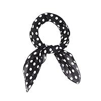Algopix Similar Product 3 - MissShorthair 50s Chiffon Scarf Sheer