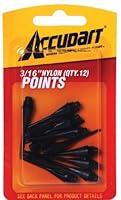 Algopix Similar Product 6 - Accudart Card 316Inch Nylon Points 