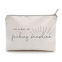 Algopix Similar Product 1 - I am A Ray of Sunshine Makeup Case