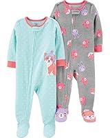 Algopix Similar Product 14 - Carters girls 2pack Loose Fit Fleece