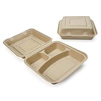 Algopix Similar Product 10 - 100 Compostable Disposable Food