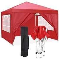 Algopix Similar Product 2 - TOOLUCK Gazebo 3 x 3 m Waterproof UV